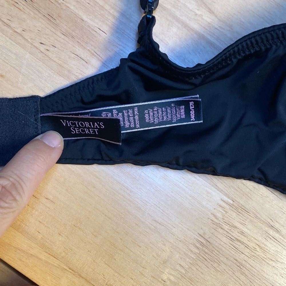 Victoria Secret t-shirt lightly lined Demi sz 34 DD - Picture 4 of 5